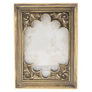 Clayre & Eef | Fotolijst Goudkleurig 13x2x18 cm / 10x15 cm | 2F0561