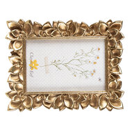 Clayre & Eef | Fotolijst Goudkleurig 16x2x21 cm / 10x15 cm | 2F1022