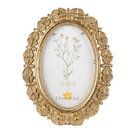 Clayre & Eef | Fotolijst Goudkleurig 16x2x20 cm / 10x15 cm | 2F1030