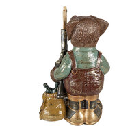 Clayre & Eef | Decoratie Figuur Bruin Groen 20x13x32 cm | 6PR3883