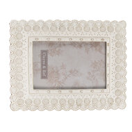 Clayre & Eef | Fotolijst Wit 16x2x21 cm / 10x15 cm | 2F0940