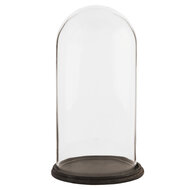 Clayre & Eef | Stolp Transparant ø 23x39 cm | 6GL1270