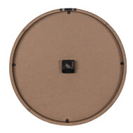Clayre & Eef | Wandklok Zwart ø 50x6 cm / 1xAA | 6KL0793