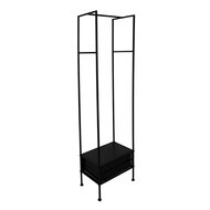 Clayre & Eef | Garderoberek Zwart 48x30x170 cm | 5Y1118