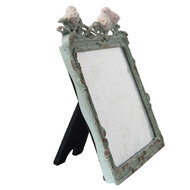 Clayre & Eef | Fotolijst Groen 14x2x12 cm / 13x9 cm | 2F0395