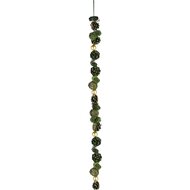 Dekoratief | Slinger groen m/gouden kerstballen, naturel, 150cm | A225276