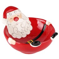 Dekoratief | Schaaltje santa, dolomiet, rood, 14x12x7cm | A235244