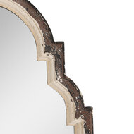 Clayre & Eef | Wandspiegel Bruin Beige 63x4x91 cm | 52S300