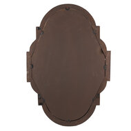 Clayre & Eef | Wandspiegel Bruin Beige 63x4x91 cm | 52S300