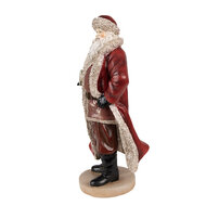 Clayre & Eef | Kerstdecoratie Kerstman Rood 18x14x33 cm | 6PR3951