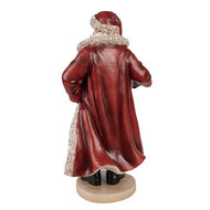 Clayre & Eef | Kerstdecoratie Kerstman Rood 18x14x33 cm | 6PR3951