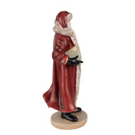 Clayre & Eef | Kerstdecoratie Kerstman Rood 18x14x33 cm | 6PR3951