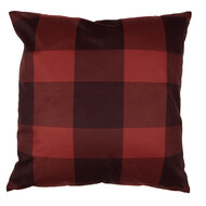 Clayre & Eef | Kussenhoes Rood Beige 45x45 cm | TX24