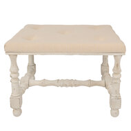 Clayre & Eef | Poef Beige 62x47x46 cm | 5H0666