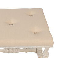 Clayre & Eef | Poef Beige 62x47x46 cm | 5H0666