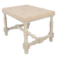 Clayre & Eef | Poef Beige 62x47x46 cm | 5H0666