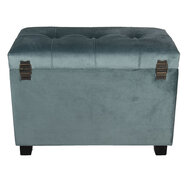 Clayre & Eef | Poef Groen 60x36x43 cm | 64061LT