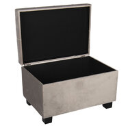 Clayre & Eef | Poef Beige 50x34x33 cm | 64061SBE