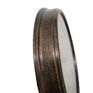 Clayre & Eef | Wandklok Bruin ø 30x4 cm / 1xAA | 6KL0806