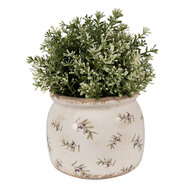 Clayre & Eef | Bloempot Binnen Beige ø 16x13 cm | 6CE1670M