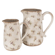 Clayre & Eef | Decoratieve Schenkkan Beige 16x12x18 cm | 6CE1671M