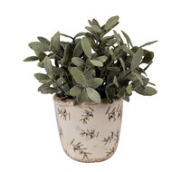 Clayre & Eef | Bloempot Binnen Beige ø 11x10 cm | 6CE1669XS