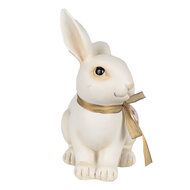 Clayre & Eef | Decoratie konijn Beige 15x11x20 cm | 6PR4126