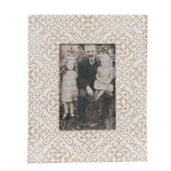 Clayre & Eef | Fotolijst Wit Beige 19x1x24 cm / 10x15 cm | 2F1097