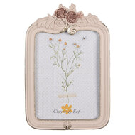 Clayre & Eef | Fotolijst Roze 14x2x22 cm / 10x15 cm | 2F1053