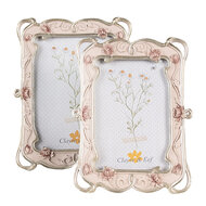 Clayre & Eef | Fotolijst Roze 16x2x21 cm / 10x15 cm | 2F1055