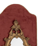 Clayre & Eef | Wandspiegel Roze Goudkleurig 20x3x44 cm | 62S293