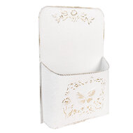 Clayre & Eef | Planthouder Wit 27x9x41 cm | 6Y5494