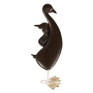 Clayre & Eef | Decoratie Beeld Gans Wit 15x13x36 cm | 6Y5595