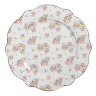Clayre & Eef | Servies Dinerbord Roze ø 27x2 cm | SWRFP