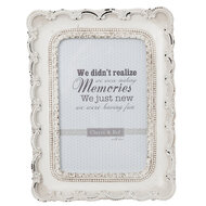 Clayre & Eef | Fotolijst Wit 15x2x20 cm / 10x15 cm | 2F0193