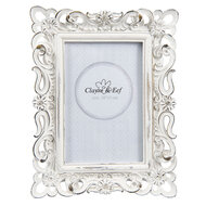 Clayre & Eef | Fotolijst Wit 17x2x22 cm / 10x15 cm | 2F0499