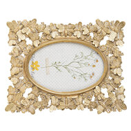 Clayre & Eef | Fotolijst Goudkleurig 18x2x22 cm / 10x15 cm | 2F0958