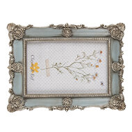 Clayre & Eef | Fotolijst Blauw 15x2x20 cm / 10x15 cm | 2F0995