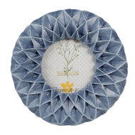 Clayre & Eef | Fotolijst Blauw ø 16x2 cm / ø 8 cm | 2F1035
