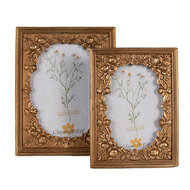 Clayre & Eef | Fotolijst Goudkleurig 14x2x19 cm / 10x15 cm | 2F1040