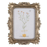 Clayre & Eef | Fotolijst Goudkleurig 19x2x24 cm / 13x18 cm | 2F1072