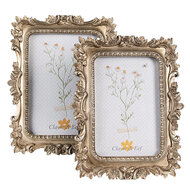 Clayre & Eef | Fotolijst Goudkleurig 19x2x24 cm / 13x18 cm | 2F1072