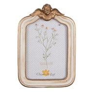 Clayre &amp; Eef   | Fotolijst Beige 14x3x20 cm / 10x15 cm | 2F1091