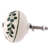 Clayre & Eef | Deurknop Beige ø 4x3 cm | 63800