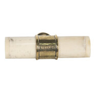 Clayre & Eef | Deurknop Beige 6x3x1 cm | 64690