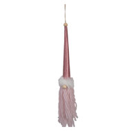 Clayre & Eef | Decoratie hanger Kabouter Roze 6x6x48 cm | 65612