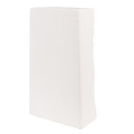 Clayre & Eef | Decoratie Vaas Wit 15x9x25 cm | 6CE1527
