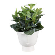 Clayre & Eef | Bloempot Binnen Wit ø 17x15 cm | 6CE1570L