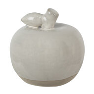 Clayre & Eef | Decoratie Appel Beige ø 13x13 cm | 6CE1592L