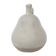 Clayre & Eef | Decoratie Peer Beige ø 8x11 cm | 6CE1593S